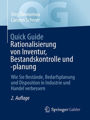 cover image of Quick Guide Rationalisierung von Inventur, Bestandskontrolle und -planung